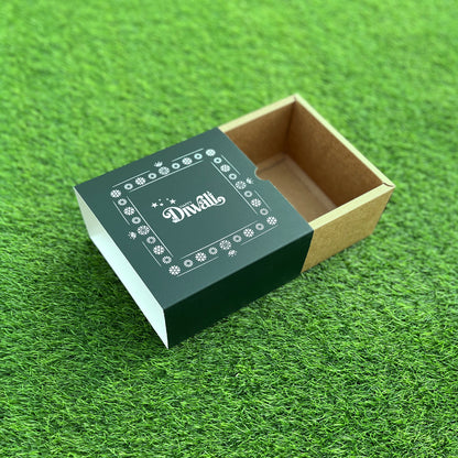 6 X 6 X 3.25 DIWALI 25 (SC) SLIDE BOX
