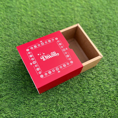6 X 6 X 3.25 DIWALI 25 (SC) SLIDE BOX