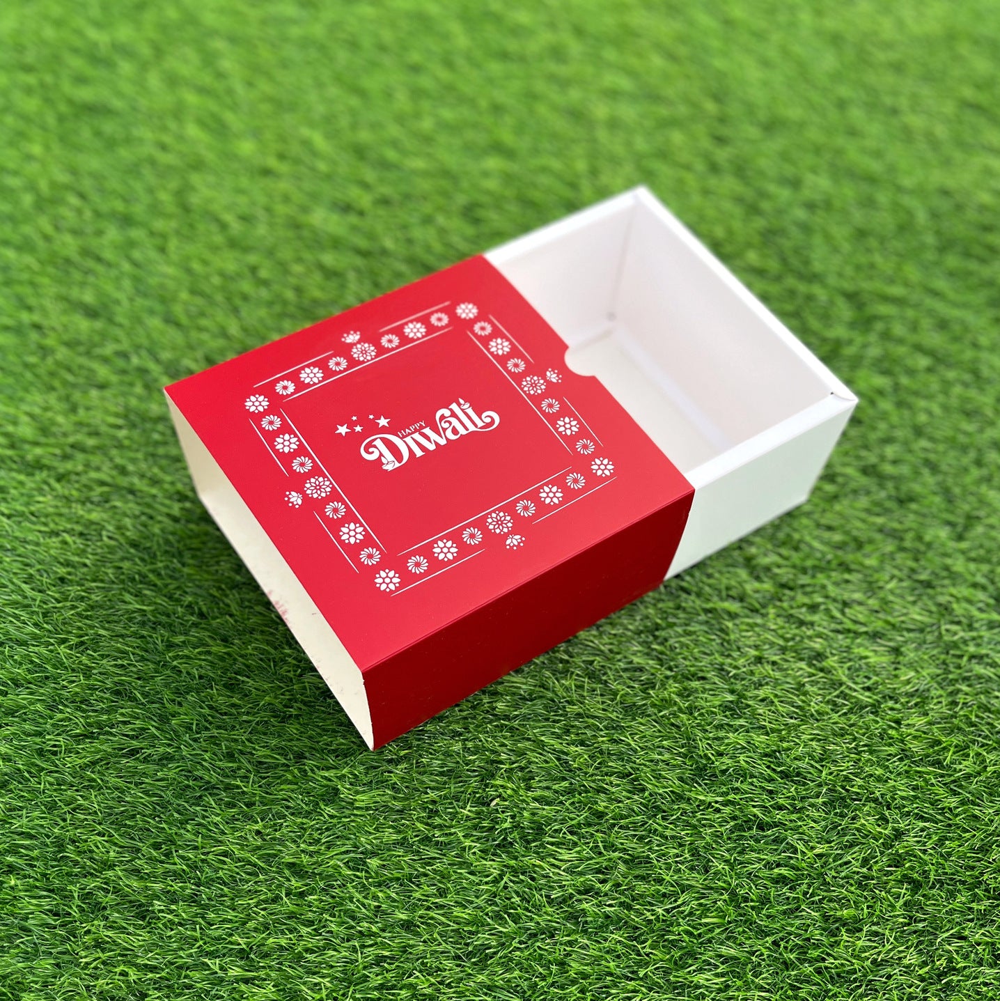 6 X 6 X 3.25 DIWALI 25 (SC) SLIDE BOX