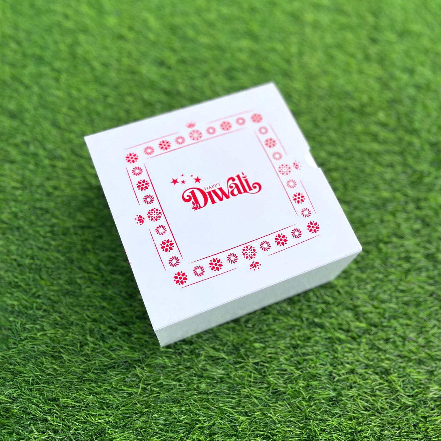 6 X 6 X 3.25 DIWALI 25 (SC) SLIDE BOX
