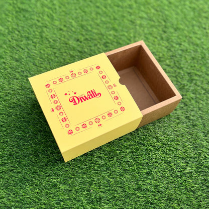 6 X 6 X 3.25 DIWALI 25 (SC) SLIDE BOX