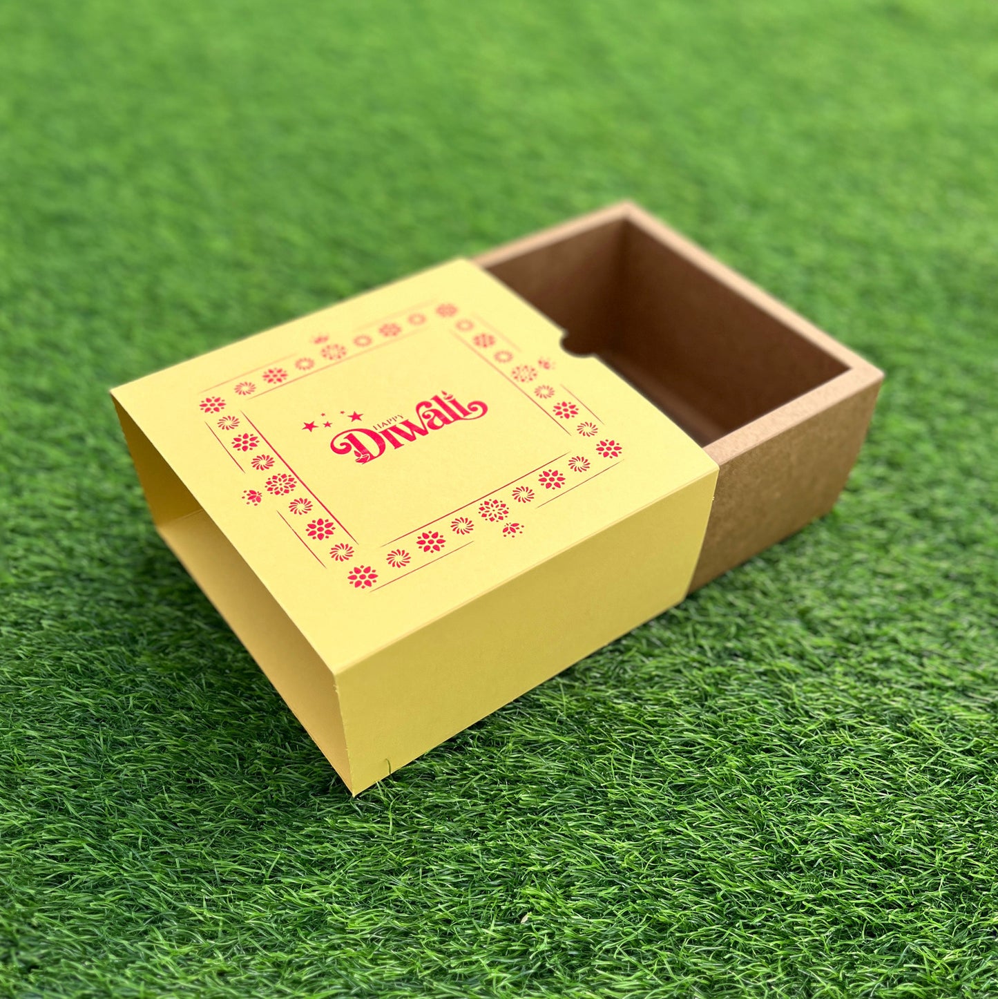 6 X 6 X 3.25 DIWALI 25 (SC) SLIDE BOX