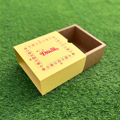 6 X 6 X 3.25 DIWALI 25 (SC) SLIDE BOX