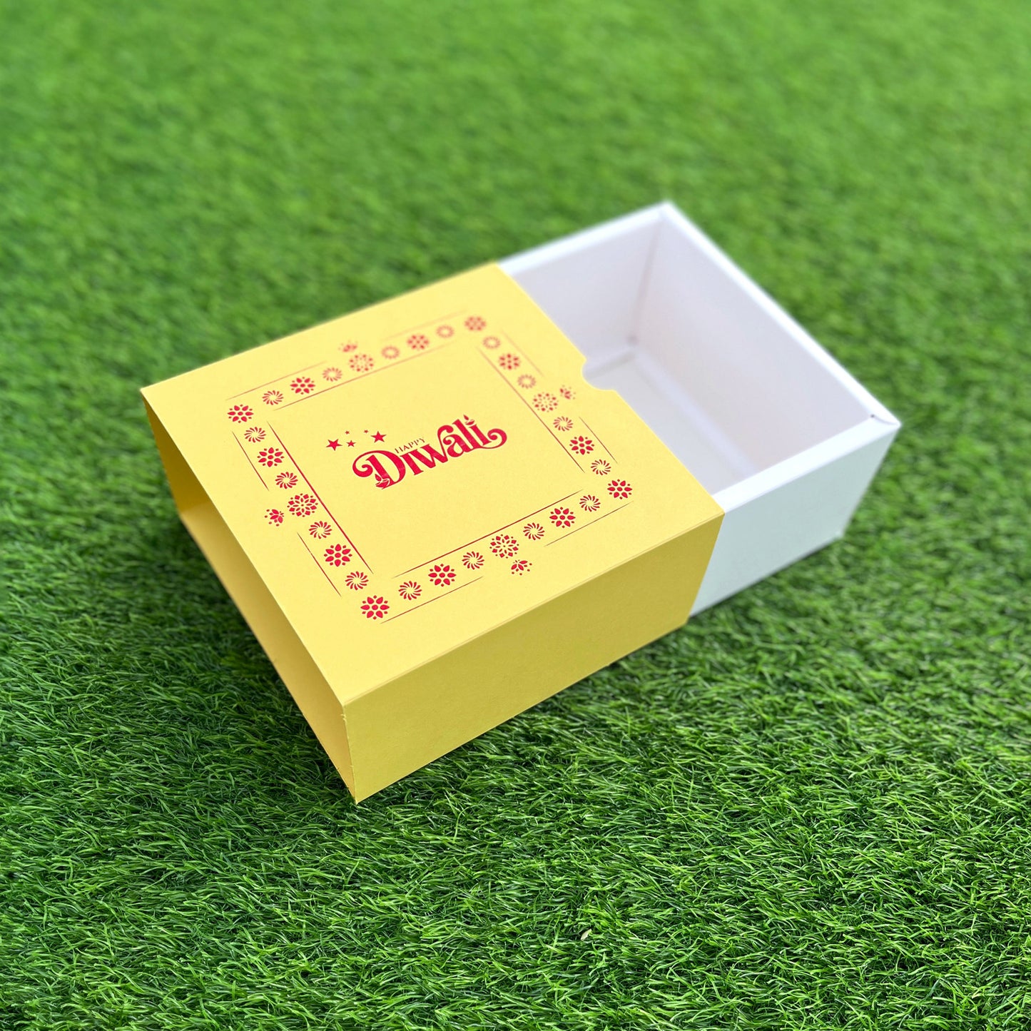 6 X 6 X 3.25 DIWALI 25 (SC) SLIDE BOX