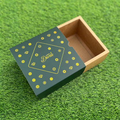 6 X 6 X 3.25 DIWALI 25 (G) SLIDE BOX