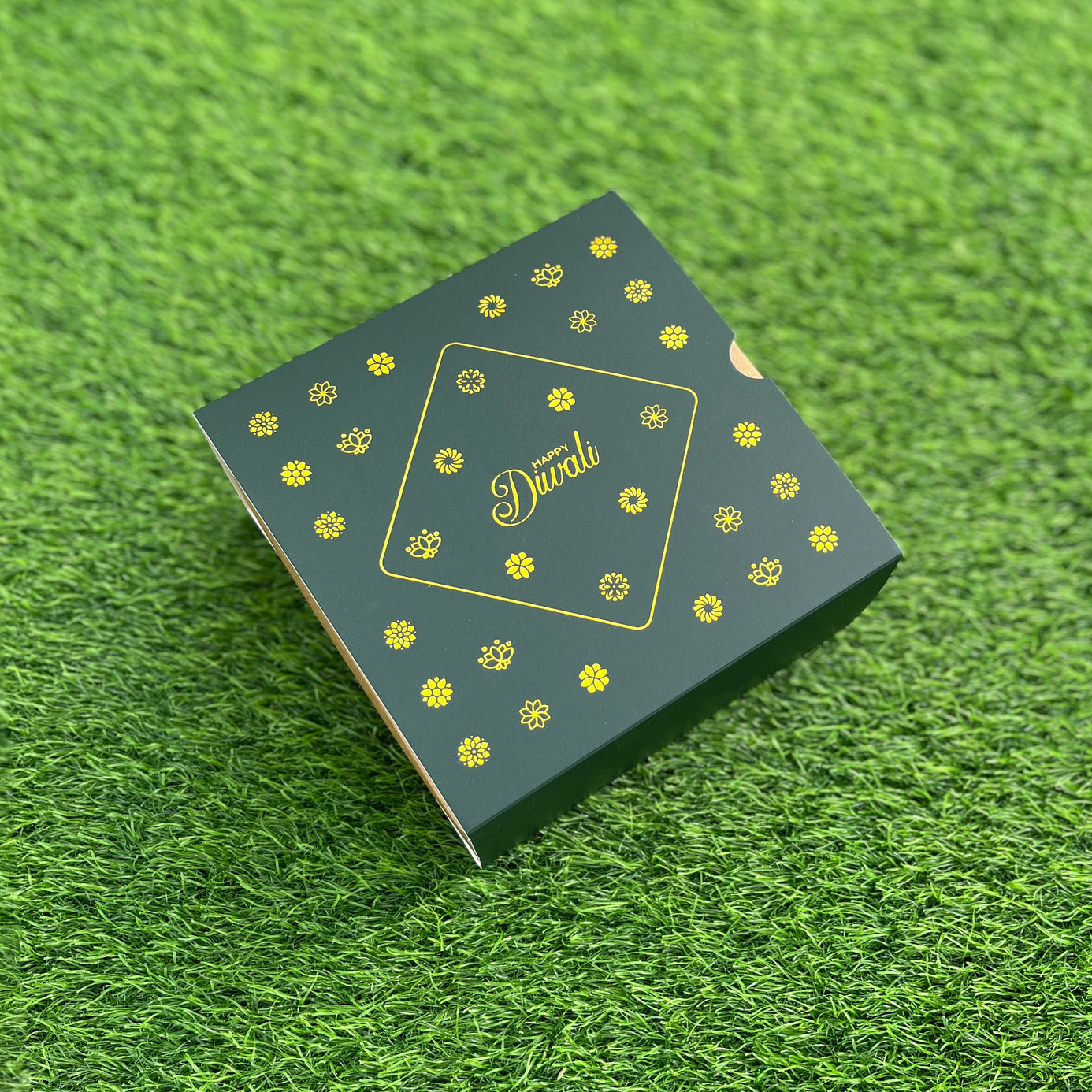 6 X 6 X 3.25 DIWALI 25 (G) SLIDE BOX