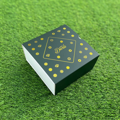 6 X 6 X 3.25 DIWALI 25 (G) SLIDE BOX