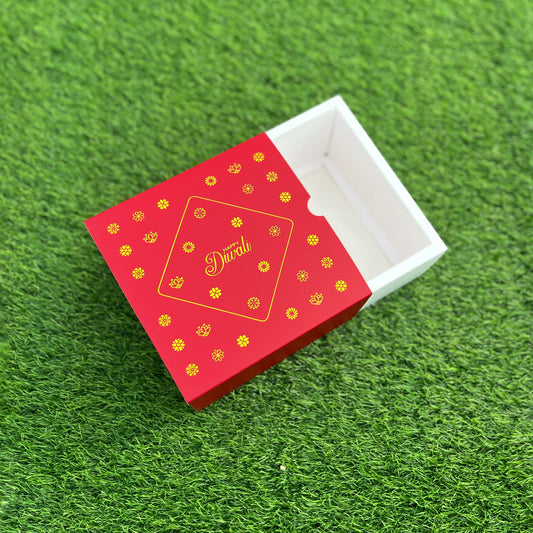 6 X 6 X 3.25 DIWALI 25 (G) SLIDE BOX