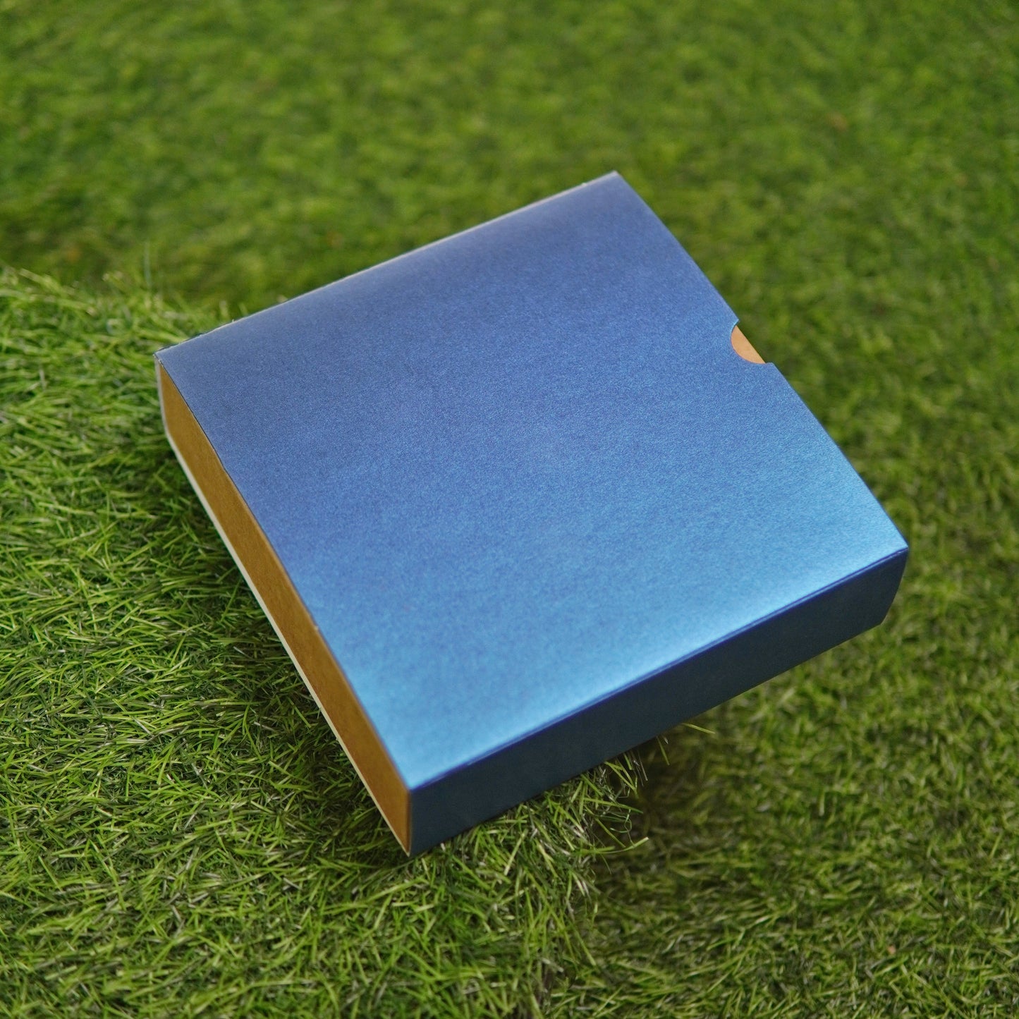 6 X 6 X 2 METALLIC SLIDE BOX