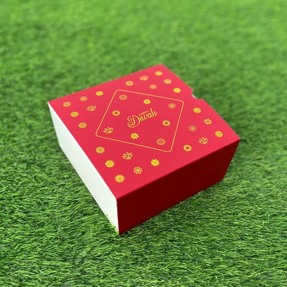 6 X 6 X 3.25 DIWALI 25 (G) SLIDE BOX