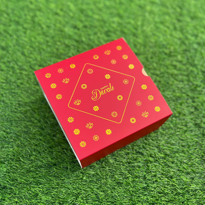 6 X 6 X 3.25 DIWALI 25 (G) SLIDE BOX