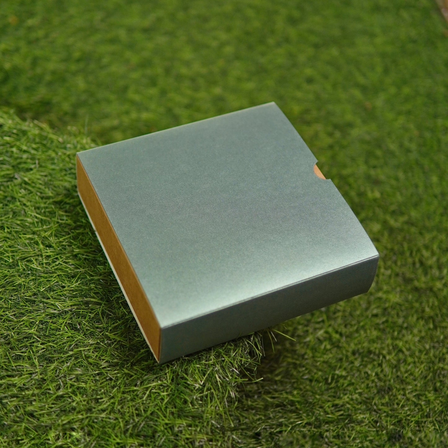 6 X 6 X 2 METALLIC SLIDE BOX