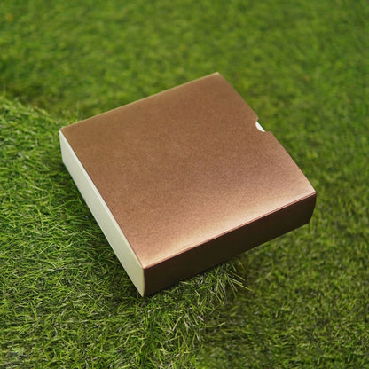 6 X 6 X 2 METALLIC SLIDE BOX