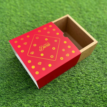 6 X 6 X 3.25 DIWALI 25 (G) SLIDE BOX