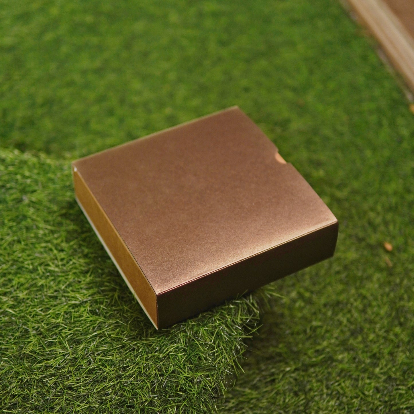 6 X 6 X 2 METALLIC SLIDE BOX