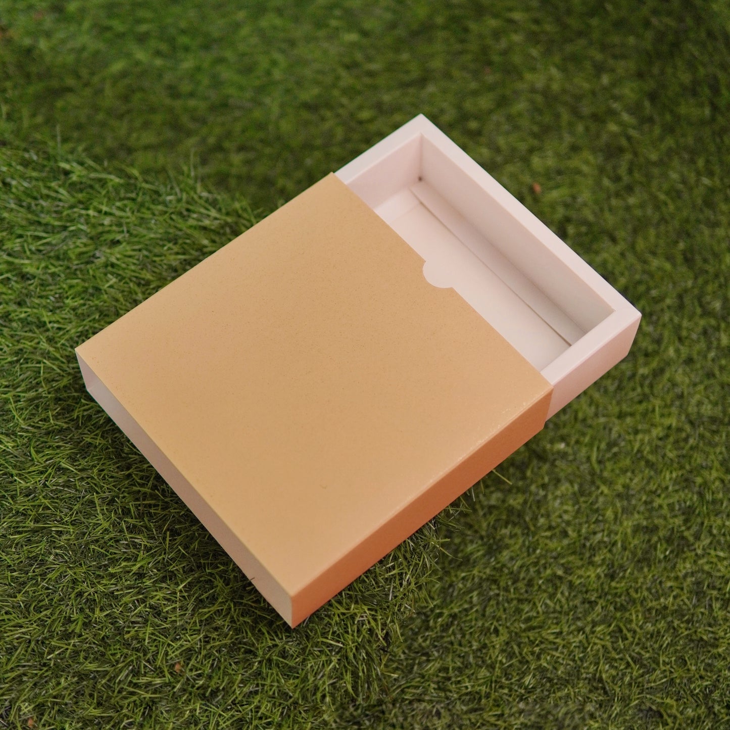 6 X 6 X 2 METALLIC SLIDE BOX