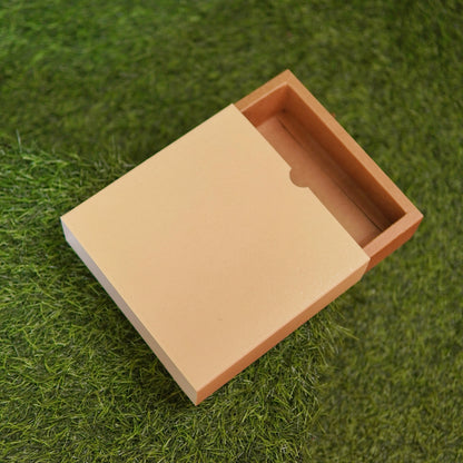 6 X 6 X 2 METALLIC SLIDE BOX