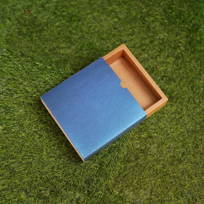 6 X 6 X 2 METALLIC SLIDE BOX