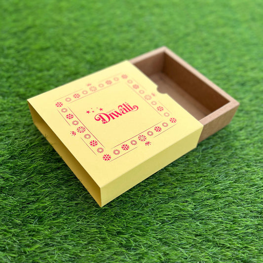 6 X 6 X 2 DIWALI 25 (SC) SLIDE BOX