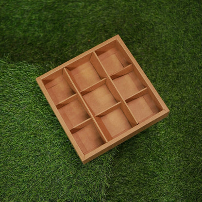 FESTIVE SLIDE BOX (9 X 9 X 2)