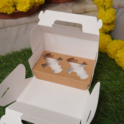 2 PC CUPCAKE BOX