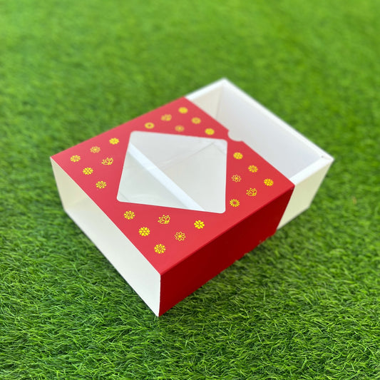 6 X 6 X 3.25 DIWALI 25 (G) SLIDE WINDOW BOX