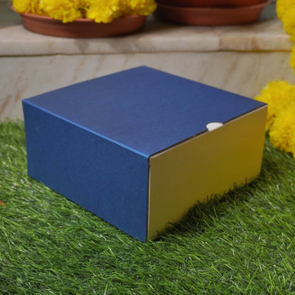 6 X 6 X 3.25 METALLIC SLIDE BOX