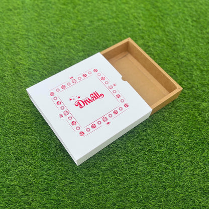 9 X 9 X 2 DIWALI 25 (SC) SLIDE BOX