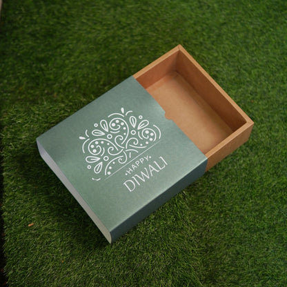 9 X 9 X 3.25 DIWALI 24 SLIDE BOX