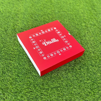 9 X 9 X 2 DIWALI 25 (SC) SLIDE BOX