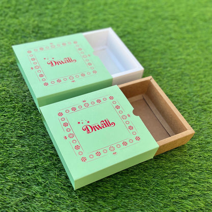 6 X 6 X 2 DIWALI 25 (SC) SLIDE BOX