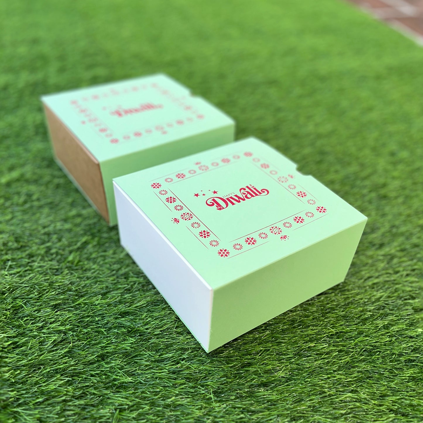 6 X 6 X 3.25 DIWALI 25 (SC) SLIDE BOX
