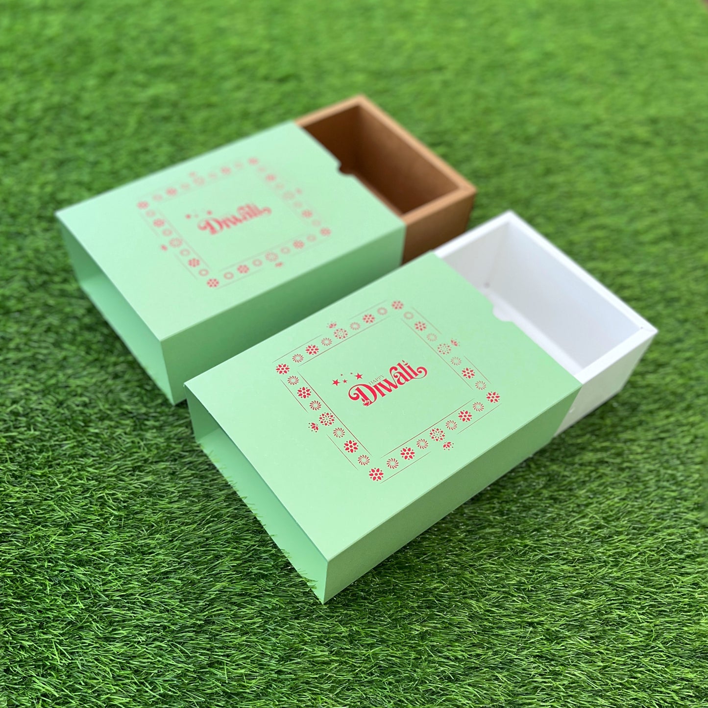 9 X 6 X 3.25 DIWALI 25 (SC) SLIDE BOX