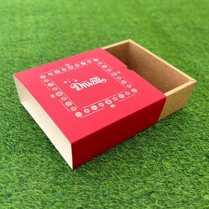 9 X 9 X 3.25 DIWALI 25 (SC) SLIDE BOX
