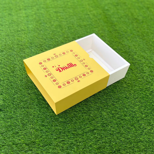 9 X 9 X 3.25 DIWALI 25 (SC) SLIDE BOX