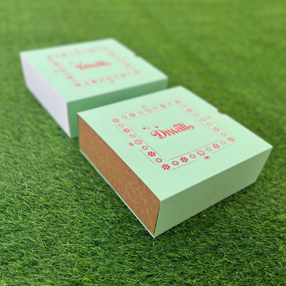 9 X 9 X 3.25 DIWALI 25 (SC) SLIDE BOX