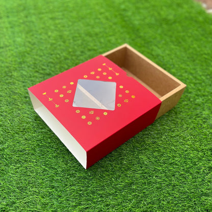 9 X 9 X 3.25 DIWALI 25 (G) SLIDE WINDOW BOX