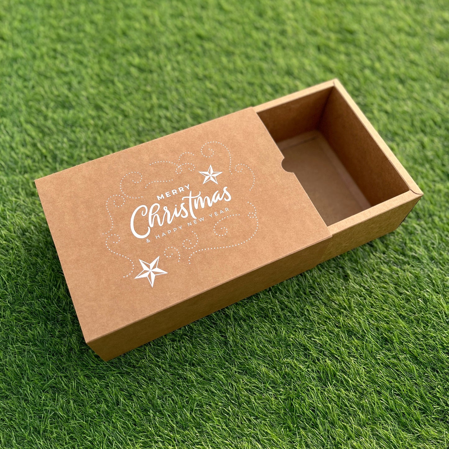 9 X 6 X 3.25 CHRISTMAS (24) SLIDE BOX