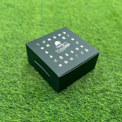 6 X 6 X 3 CHRISTMAS (25) (SC) BOX | HALF KG PLUM CAKE BOX