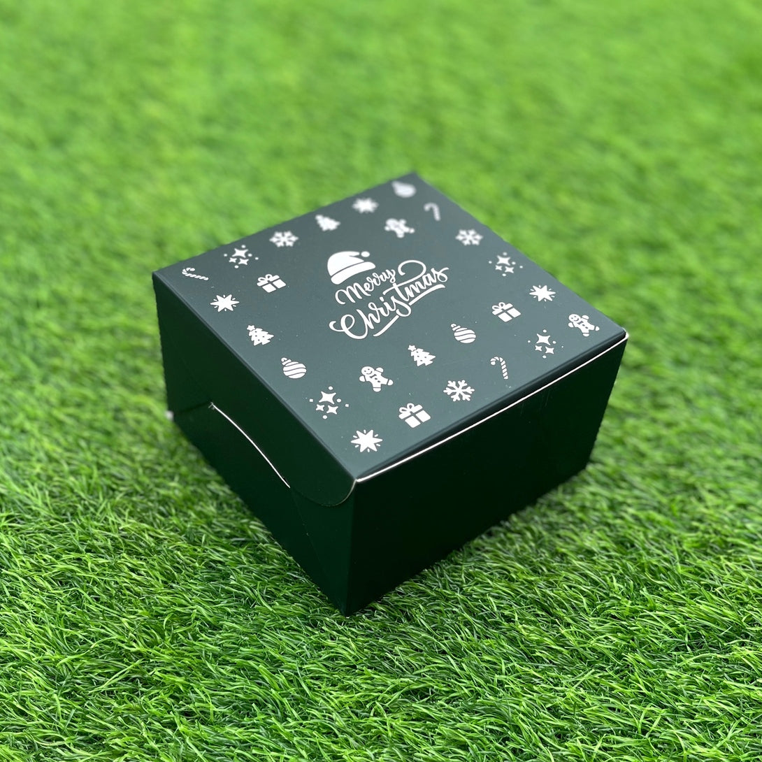 5 X 5 X 3 CHRISTMAS (25) (SC) BOX | QUARTER KG PLUM CAKE BOX