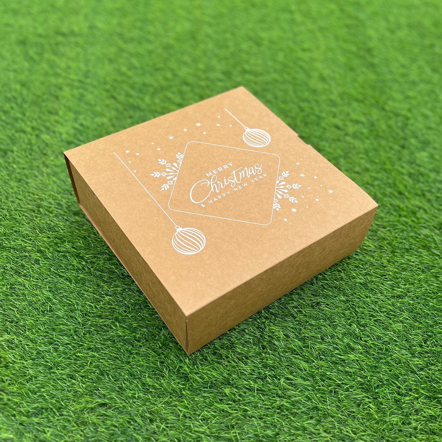 9 X 9 X 3.25 CHRISTMAS (25) (SC) SLIDE BOX