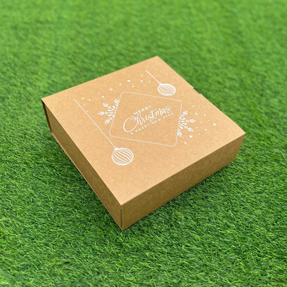 9 X 9 X 3.25 CHRISTMAS (25) (SC) SLIDE BOX