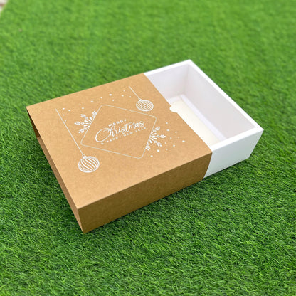 9 X 9 X 3.25 CHRISTMAS (25) (SC) SLIDE BOX