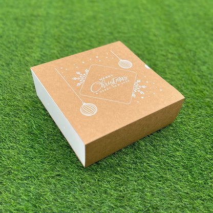 9 X 9 X 3.25 CHRISTMAS (25) (SC) SLIDE BOX