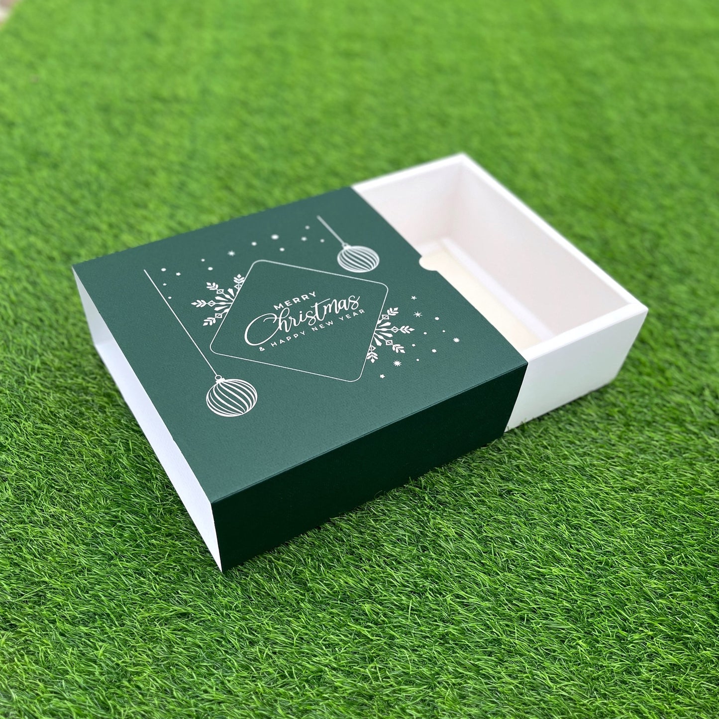 9 X 9 X 3.25 CHRISTMAS (25) (SC) SLIDE BOX