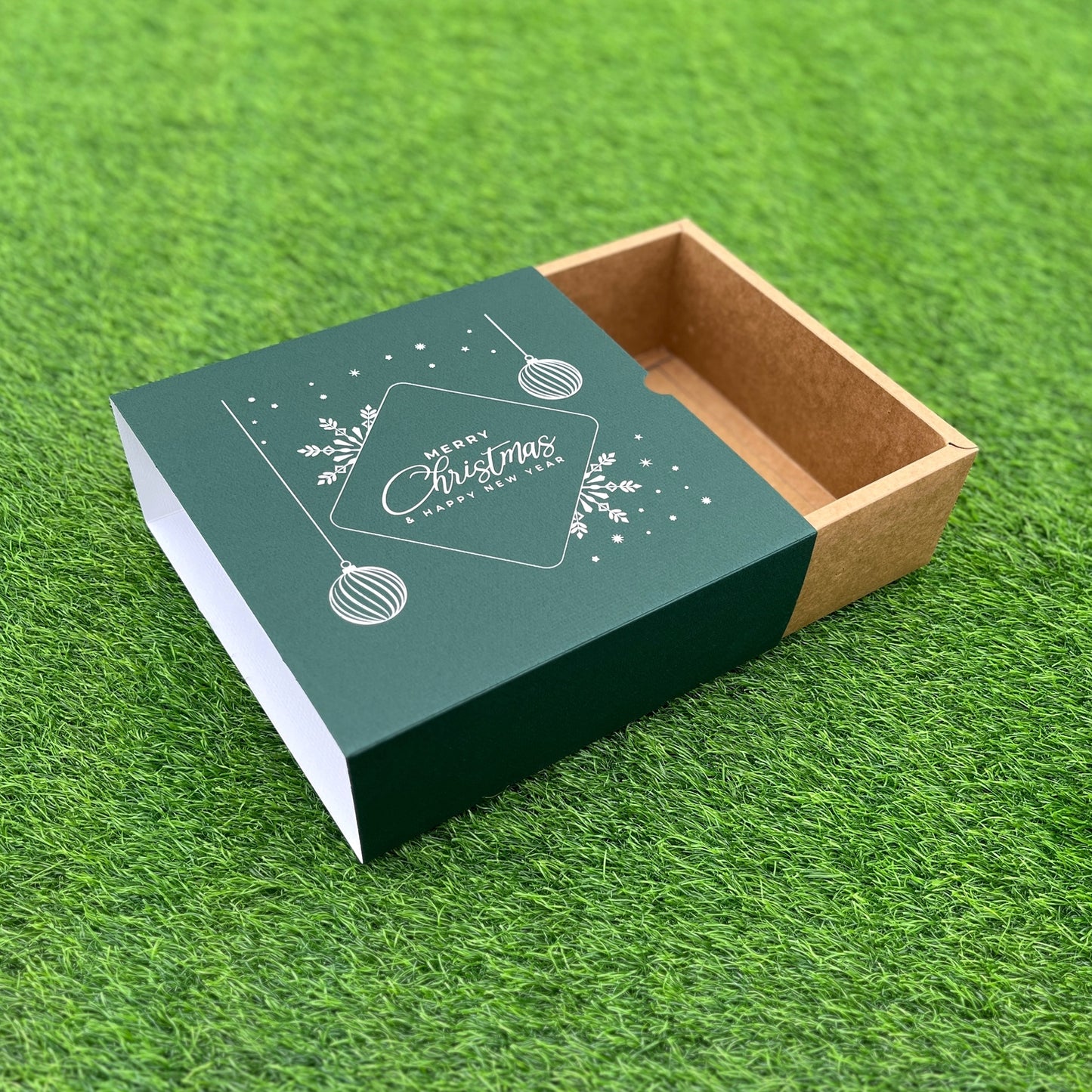 9 X 9 X 3.25 CHRISTMAS (25) (SC) SLIDE BOX