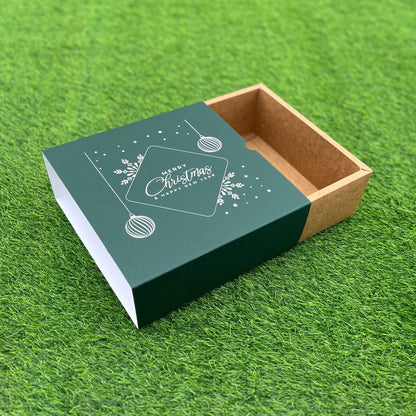 9 X 9 X 3.25 CHRISTMAS (25) (SC) SLIDE BOX