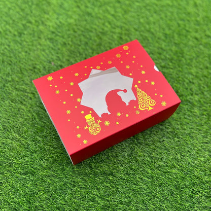 9 X 6 X 3.25 CHRISTMAS (G) (25) WINDOW SLIDE BOX