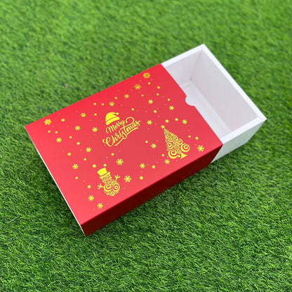 9 X 6 X 3.25 CHRISTMAS (G) (25) SLIDE BOX