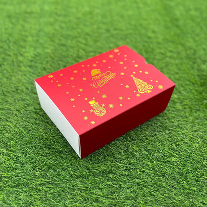 9 X 6 X 3.25 CHRISTMAS (G) (25) SLIDE BOX